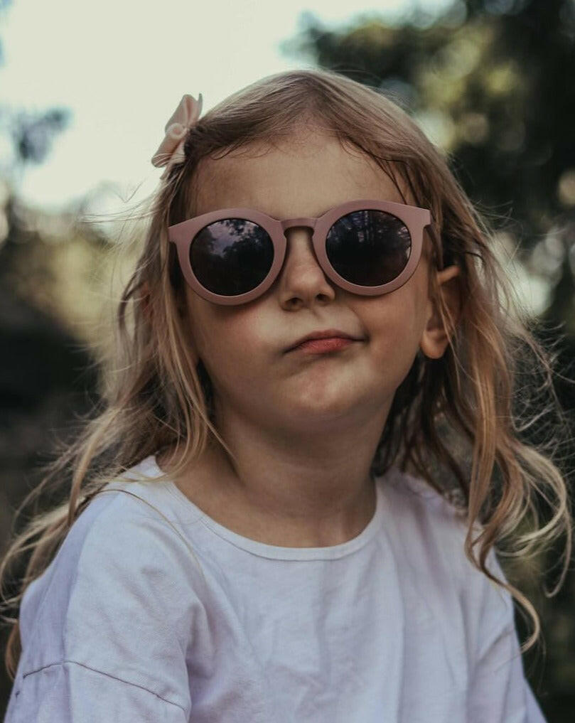 Sustainable Kids Polarized Sunglasses Stone