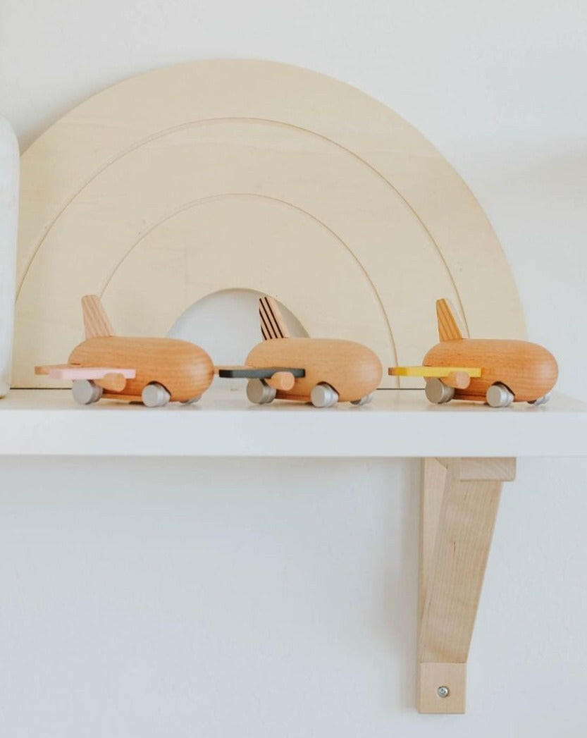 Limited Edition Mini Jet Wooden Toys kiko+ and gg*