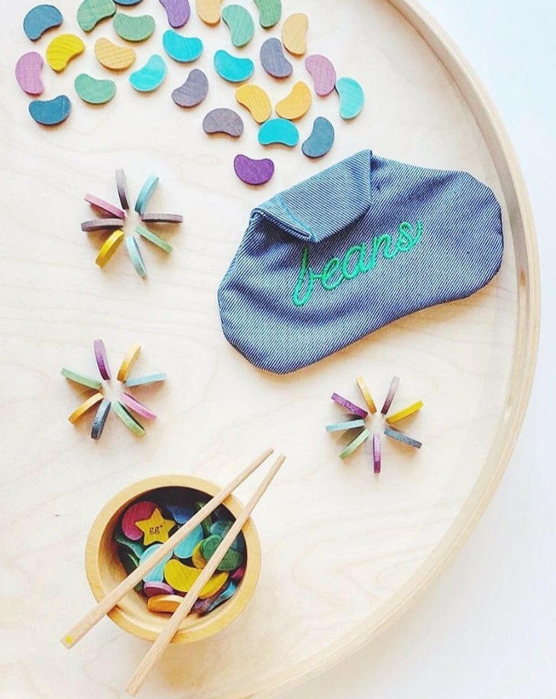 Mame Ohagki Rainbow Counting Beans Educational kiko+ and gg*