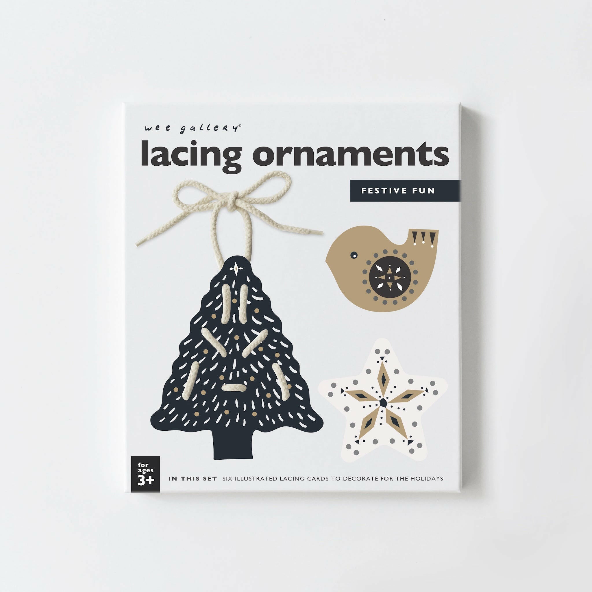 Festive Fun Lacing Ornaments Christmas Wee Gallery