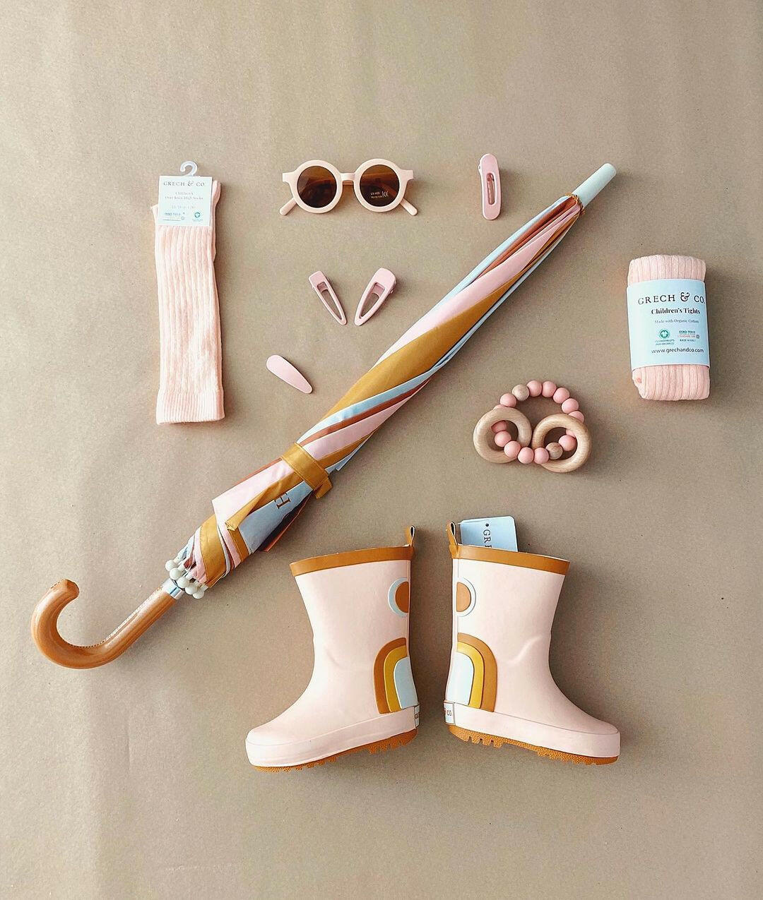 Sustainable Sunny May Sunnies - Light Pink Sunglasses Little Love Bug Co.