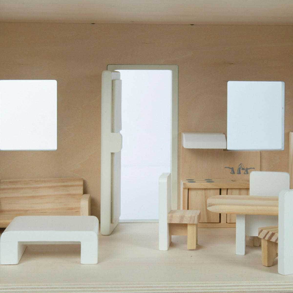 Wooden Dollhouse Grove