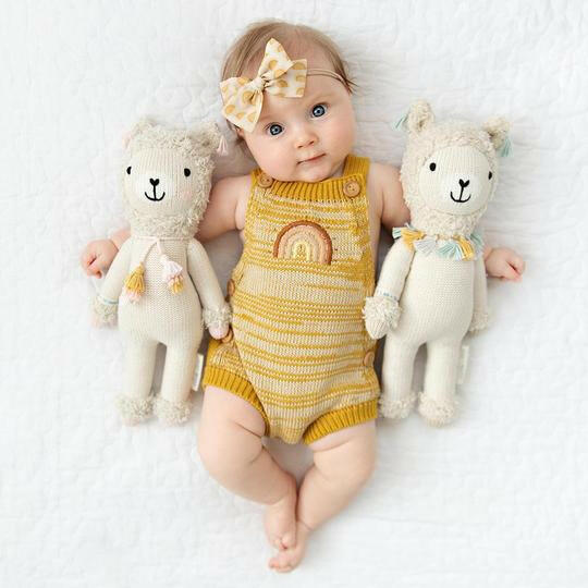 Lola the Llama Stuffies Cuddle + Kind Little 13"