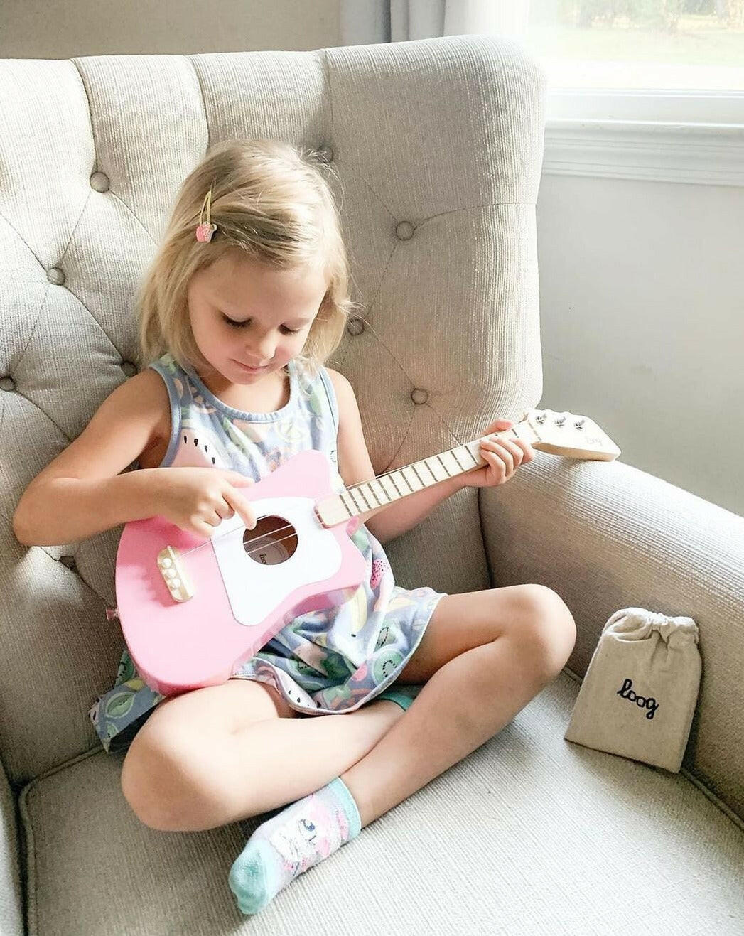 Loog Mini - Pink Kids Toys Loog