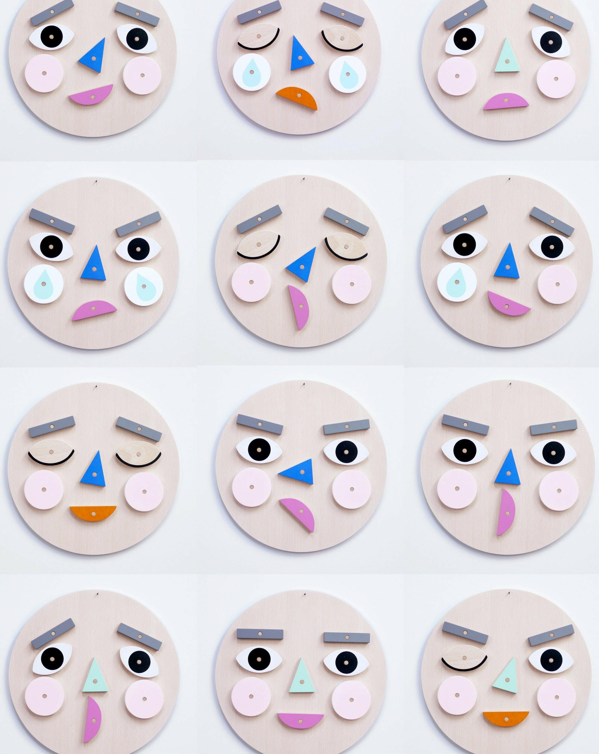 Make a Face Kids Toys Moon Picnic