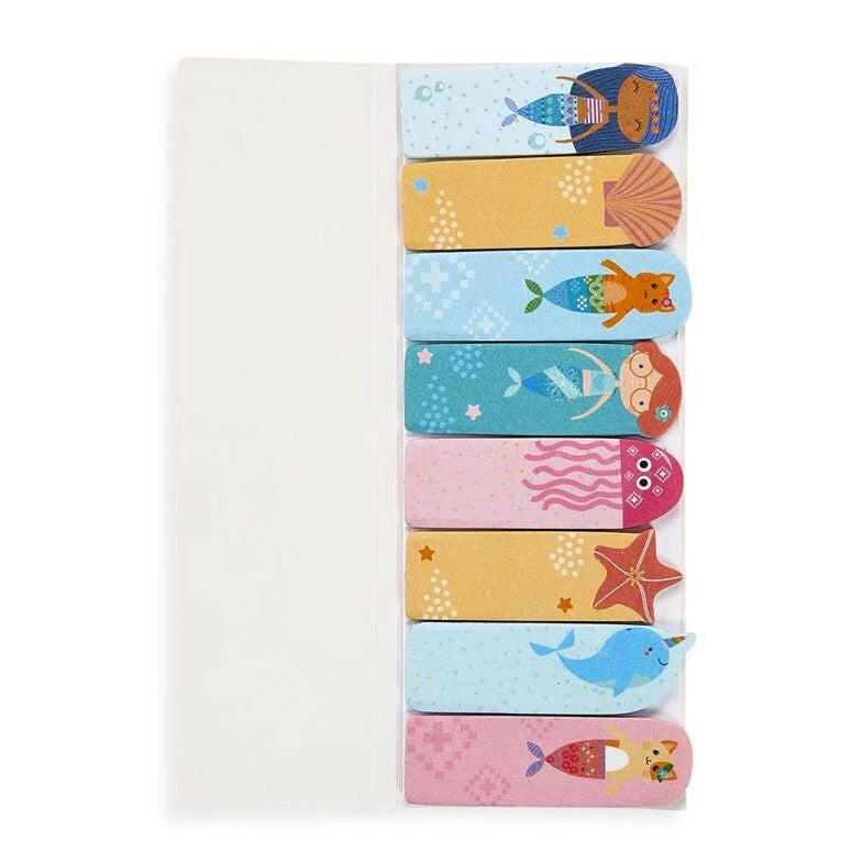 Note Pals Sticky Tabs: Mermaid Magic Art Supplies OOLY - Art & School Supplies