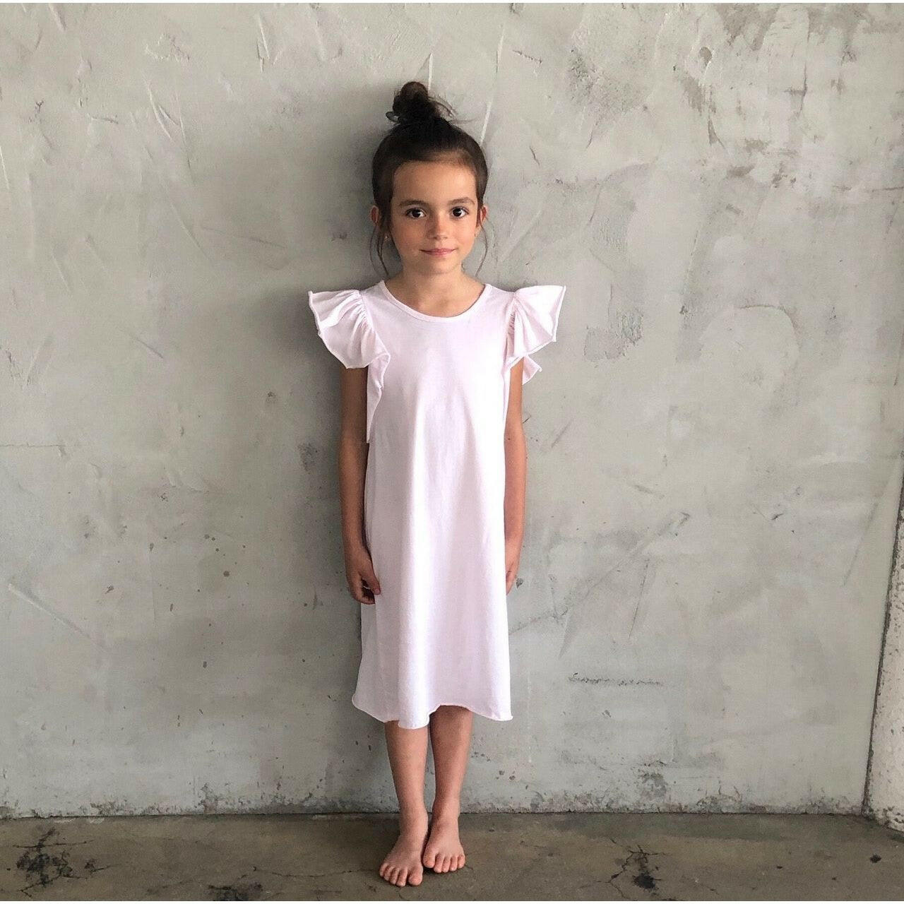 Valentina Ruffle Dress Dresses Be Mi Los Angeles