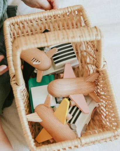 Limited Edition Mini Jet Wooden Toys kiko+ and gg*