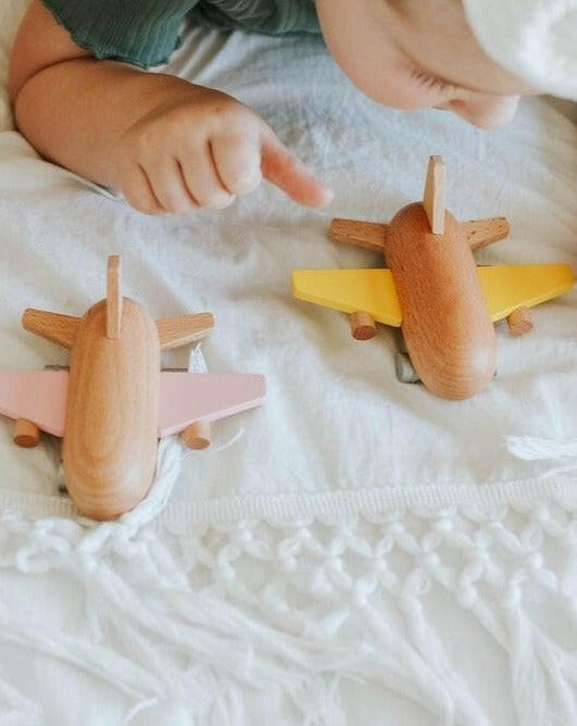 Limited Edition Mini Jet Wooden Toys kiko+ and gg*