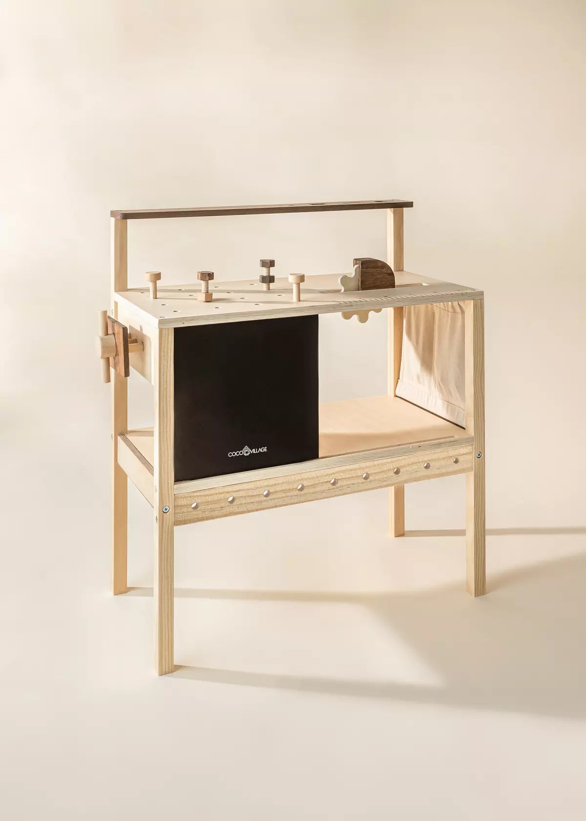 Mini Wooden Workbench Playset Play Tools Coco Village