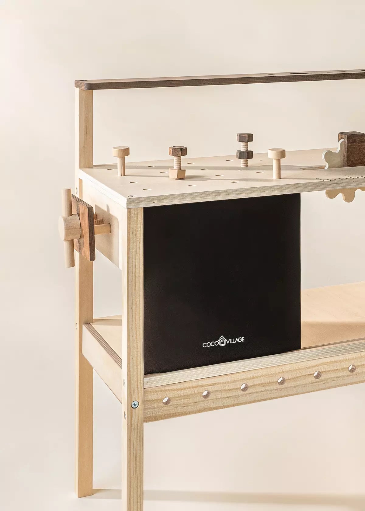 Mini Wooden Workbench Playset Play Tools Coco Village