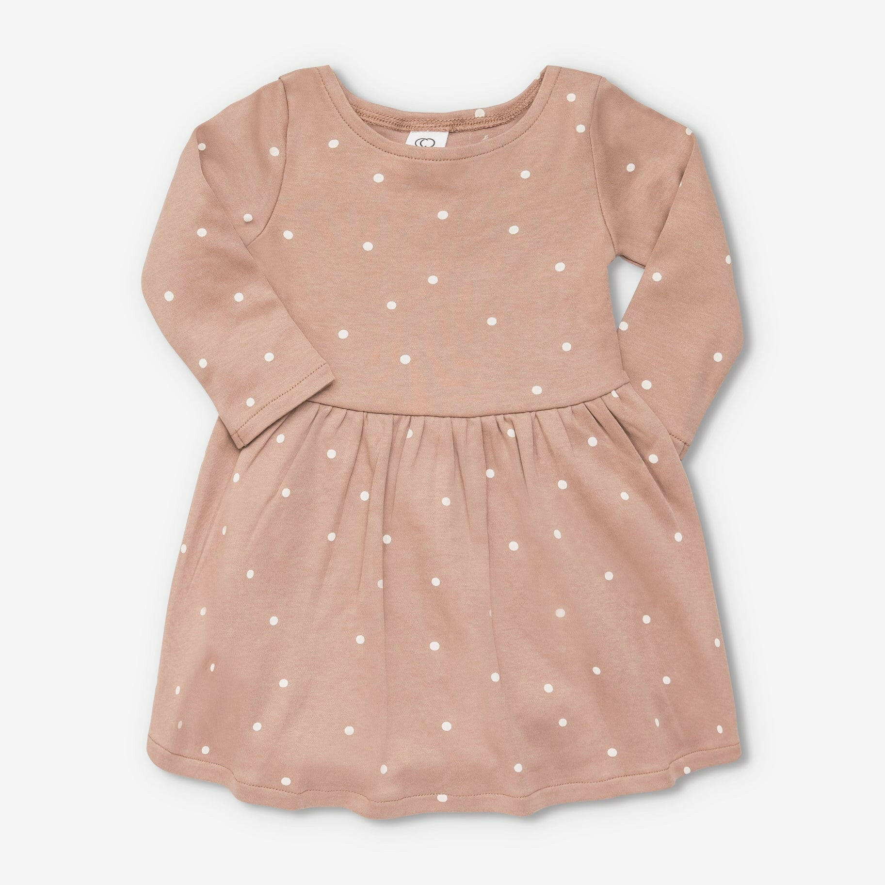 Stella Swing Dress - Mini-Dot Baby Clothing Colored Organics