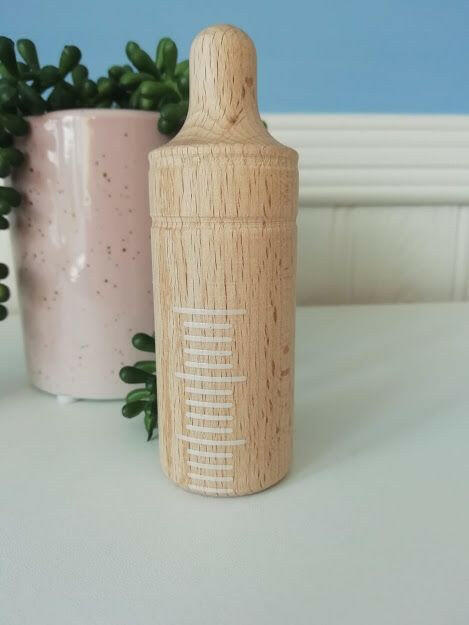 Minikane Doll Wooden Baby Bottle Doll Accessories Minikane