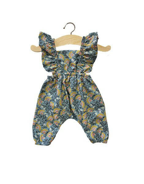 Minikane Doll Flutter Sleeve Maya Jumpsuit - Cassandra Doll Clothing Minikane