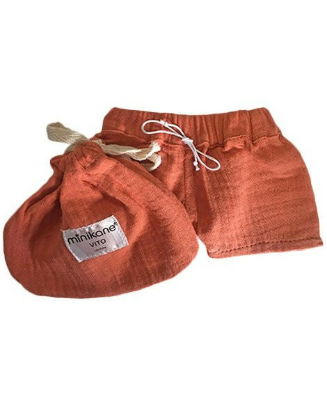 Vito Bathing Trunks Terre de sienne Doll Clothing Minikane