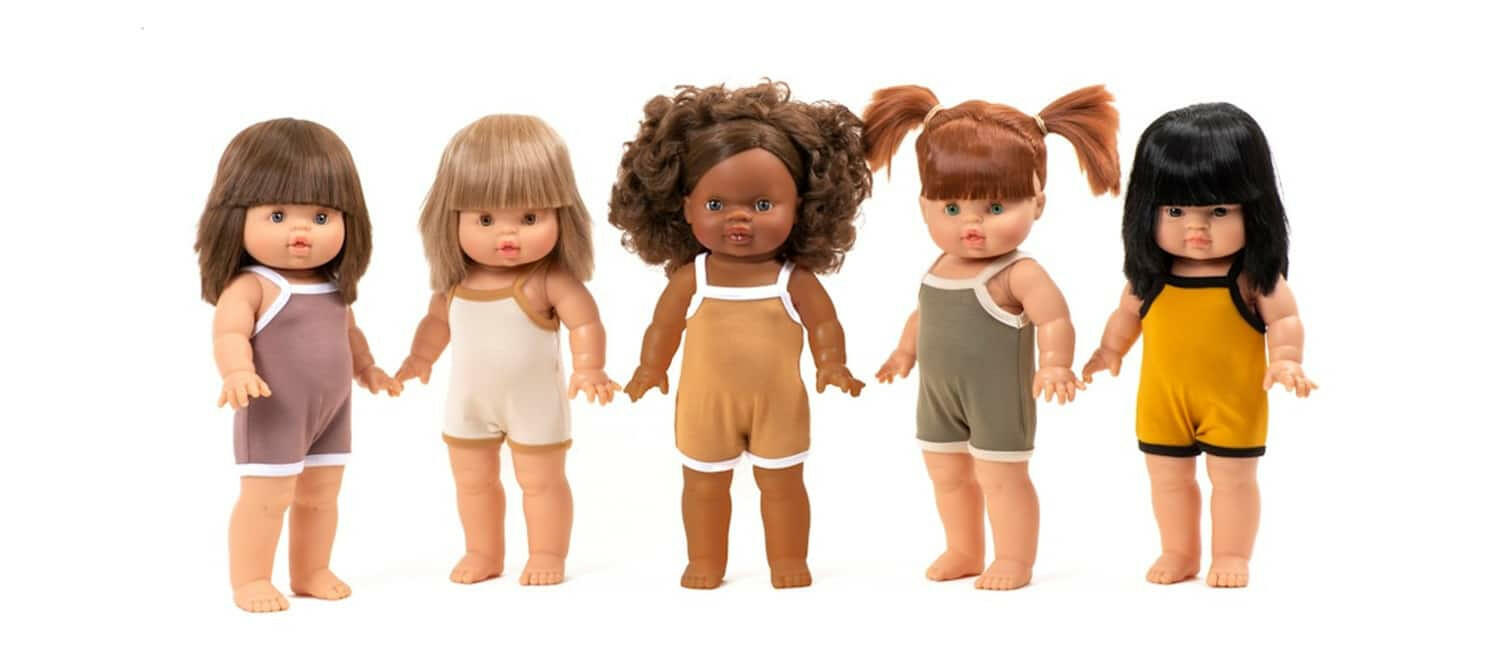 Minikane Charline Baby Girl Doll Dolls Minikane