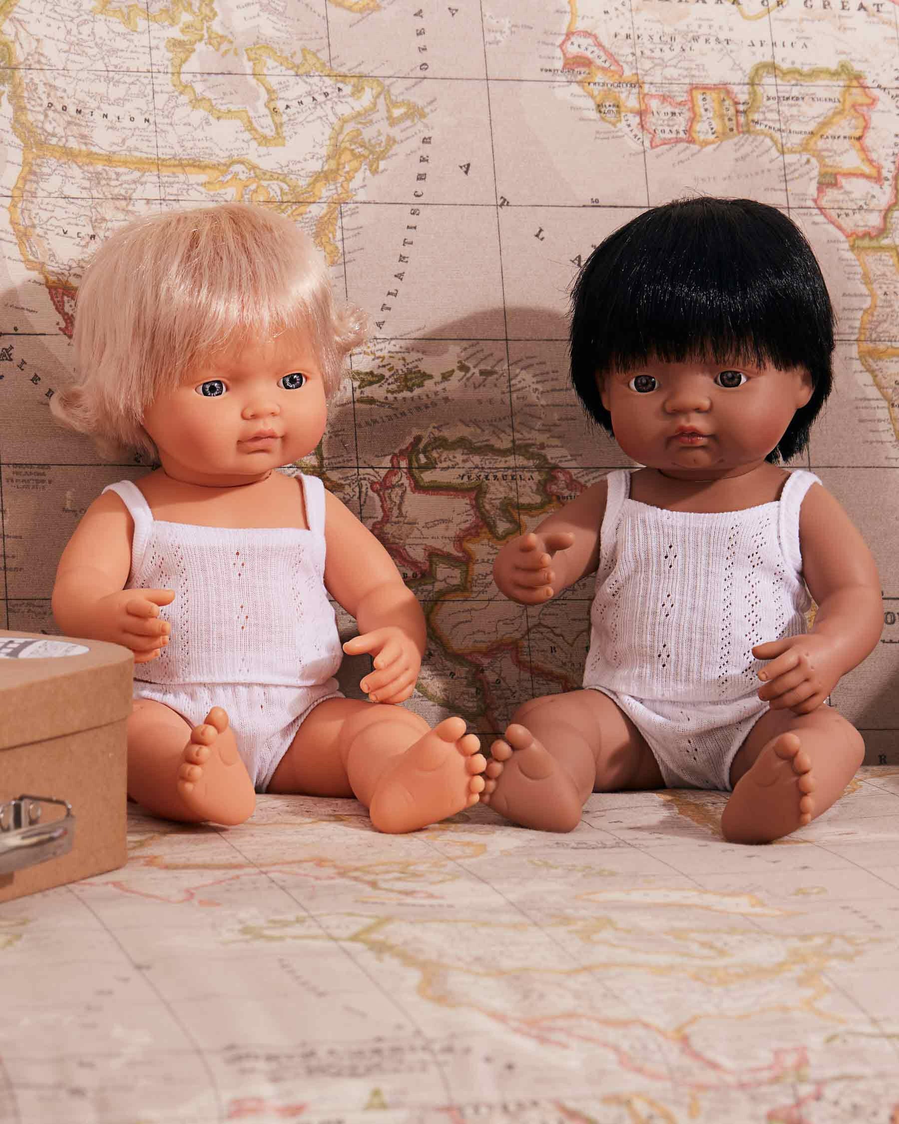 Baby Girl Doll - Blonde Dolls Miniland