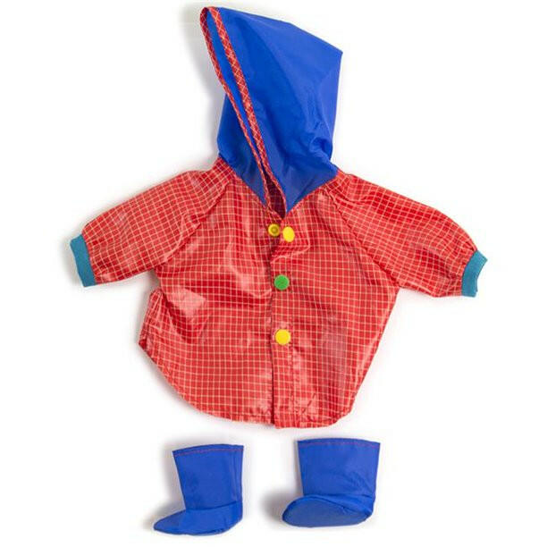 Rain Coat & Boots for Dolls Doll Clothing Miniland