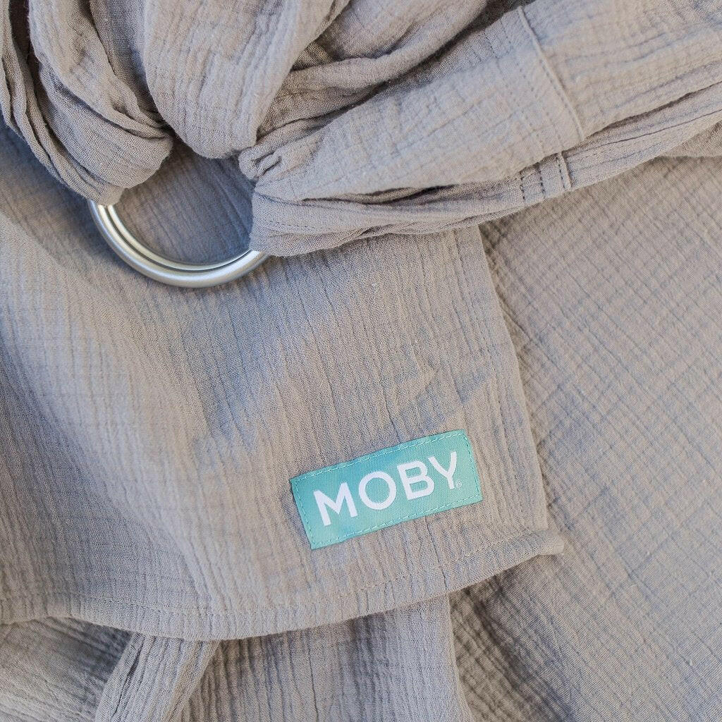 Moby Sling - Pewter Baby Essentials Moby