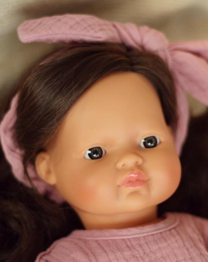 Baby Girl Doll - Brunette Dolls Miniland