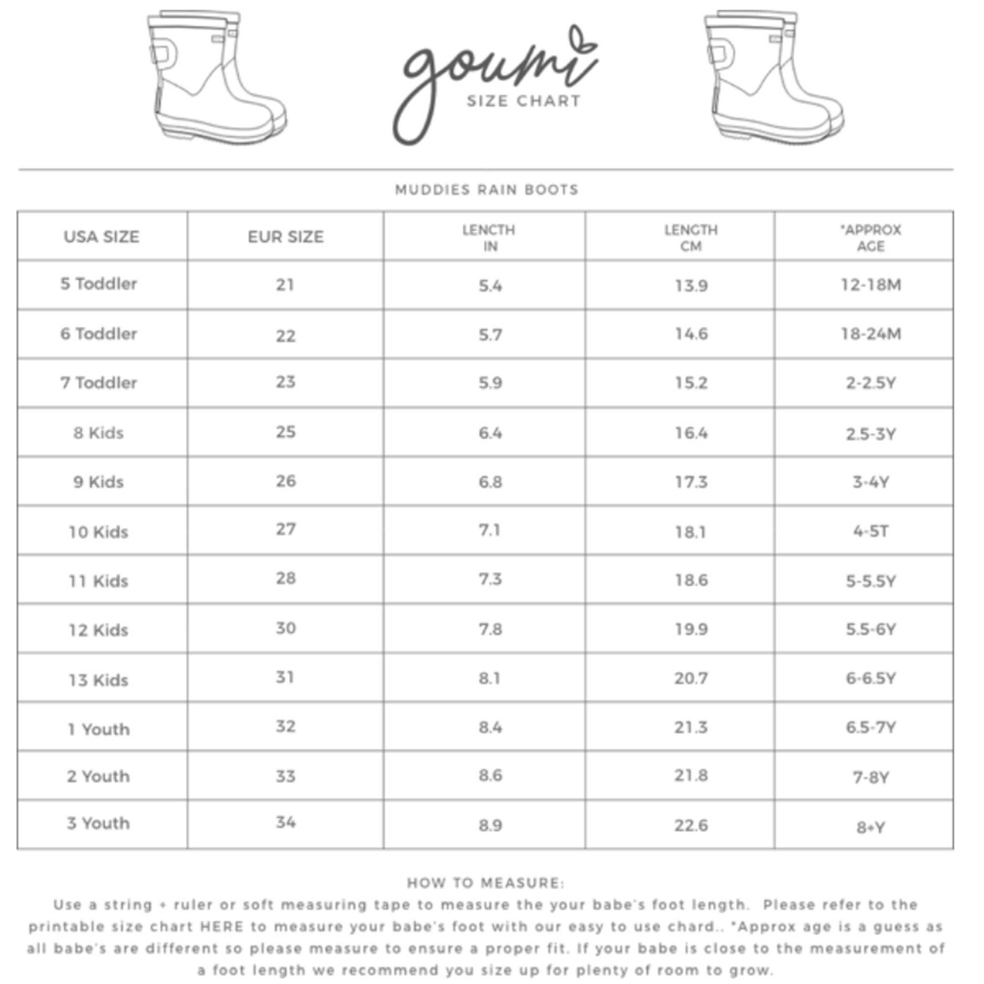 MUDDIES RAIN BOOTS | ARTICHOKE boots goumikids