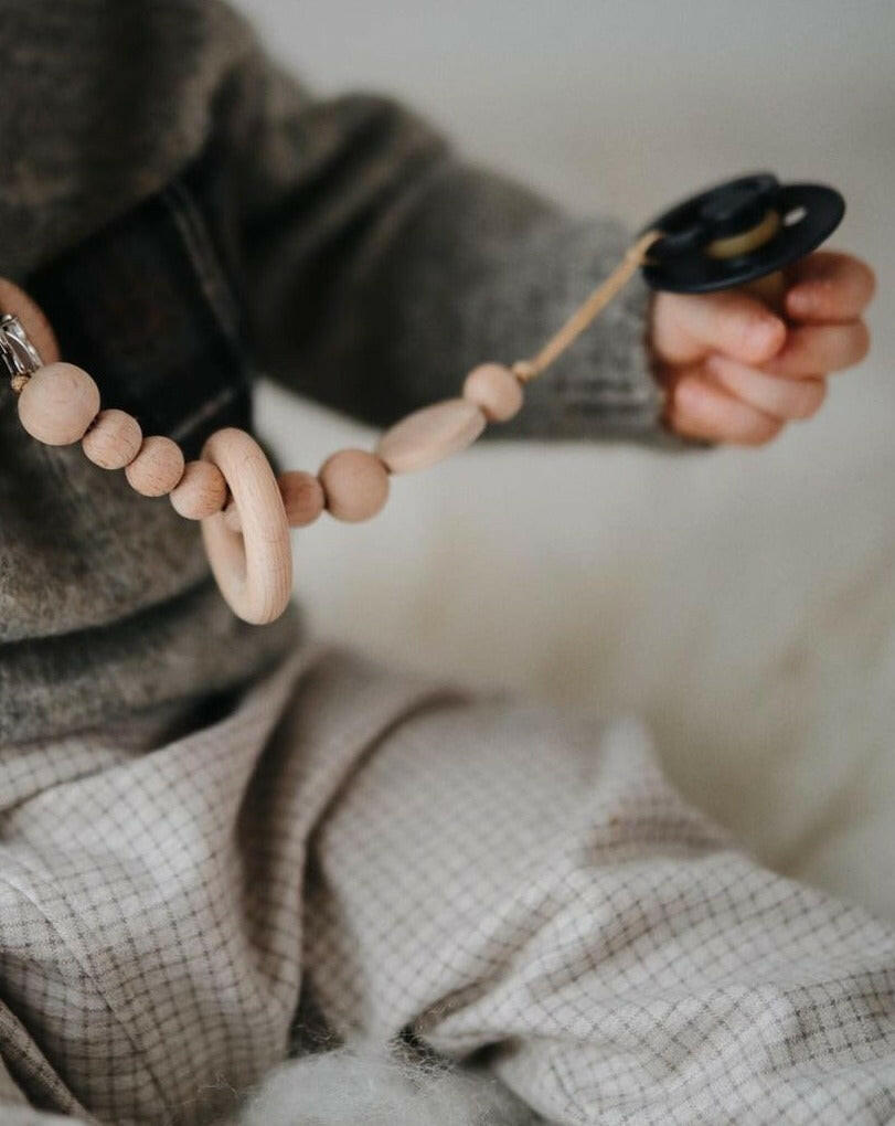 Bibs Pacifier -Black Baby Essentials BIBS