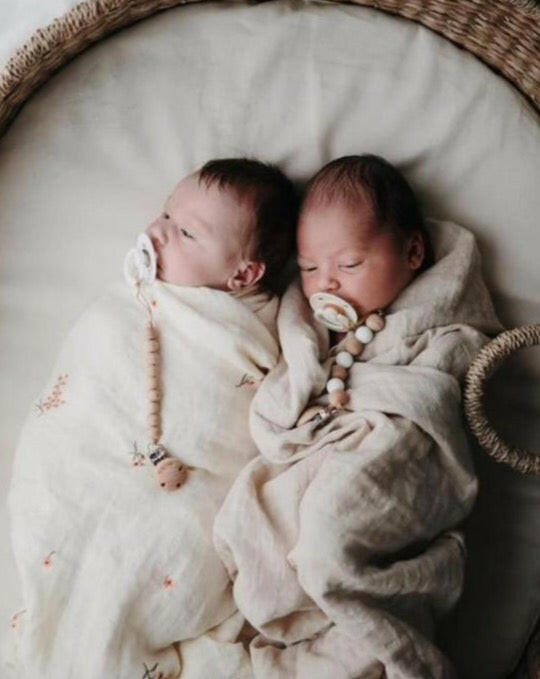 Bibs Pacifier -Ivory Baby Essentials BIBS