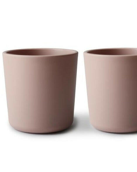 Dinnerware Cup - Set of 2 -Blush feeding Mushie