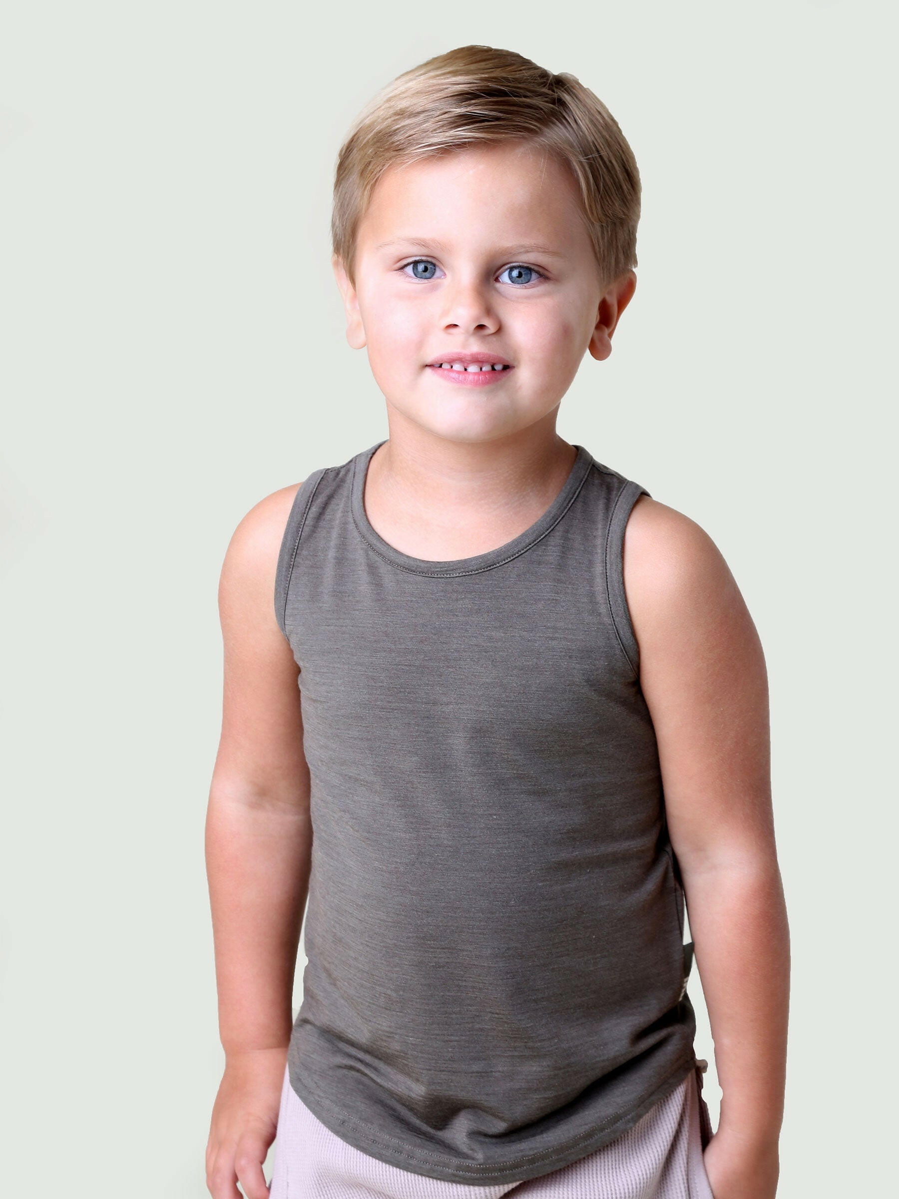 Child Climb Tank Crocodile child tops Nui Organics