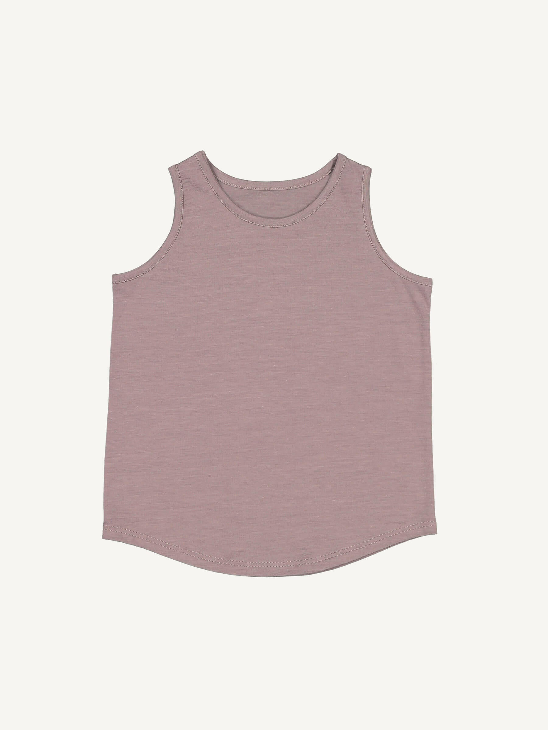 Child Climb Tank Mauve child tops Nui Organics 2y