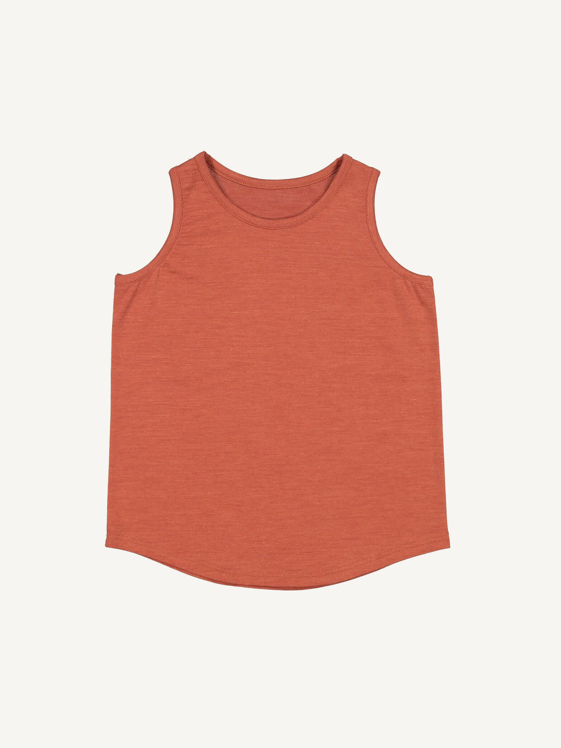 Child Climb Tank Salmon child tops Nui Organics 2y