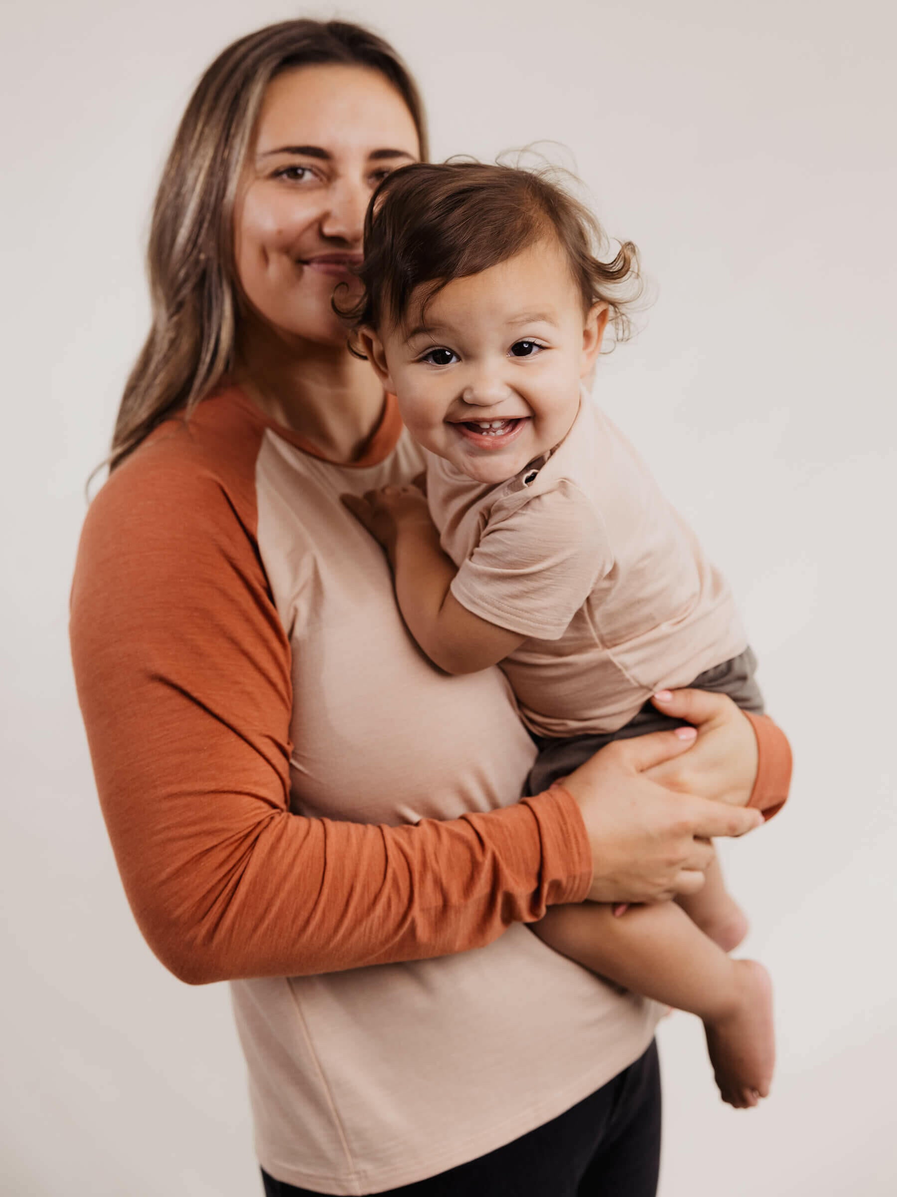 Baby Salus Tee Mushroom baby tops Nui Organics