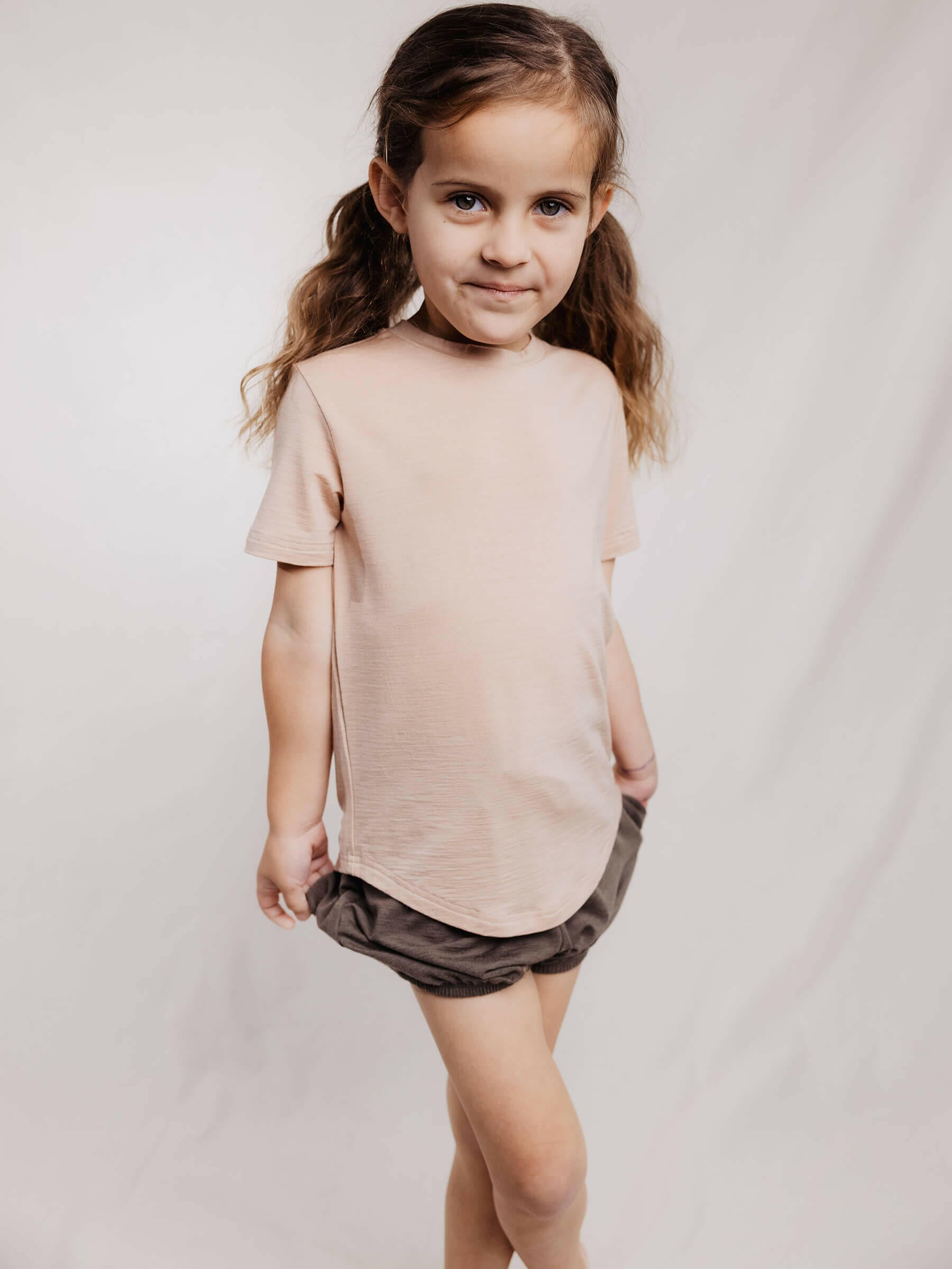 Child Salus Tee Mushroom child tops Nui Organics
