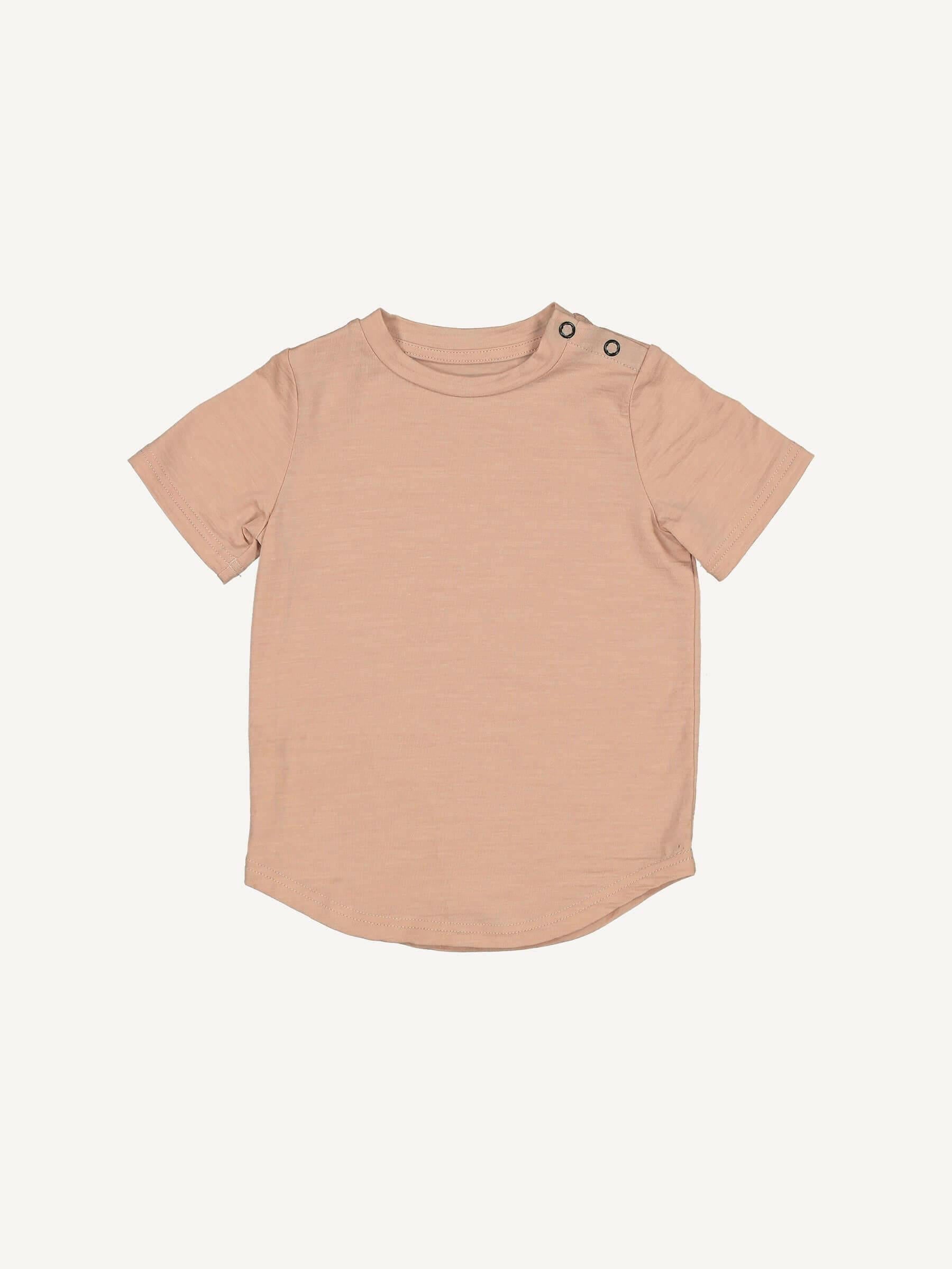 Baby Salus Tee Mushroom baby tops Nui Organics 0-3m