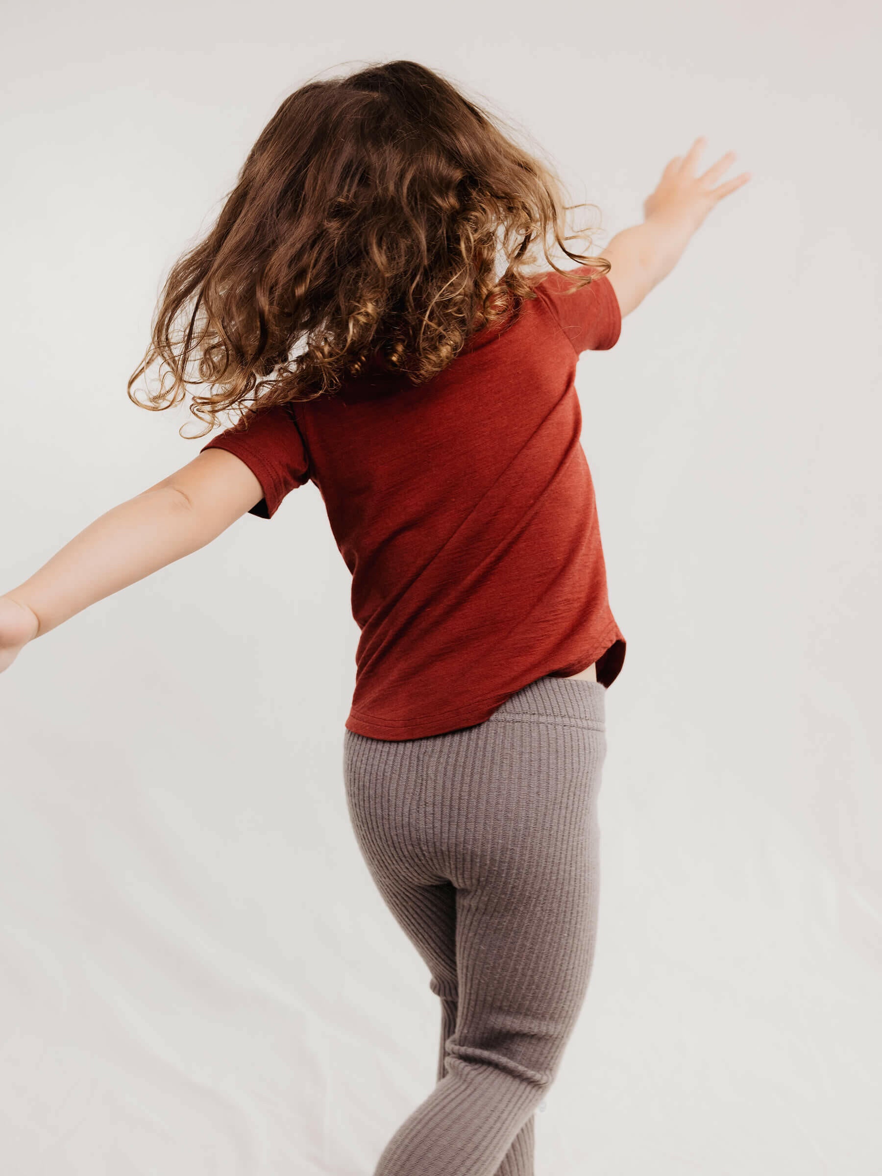Baby Salus Tee Ruby baby tops Nui Organics