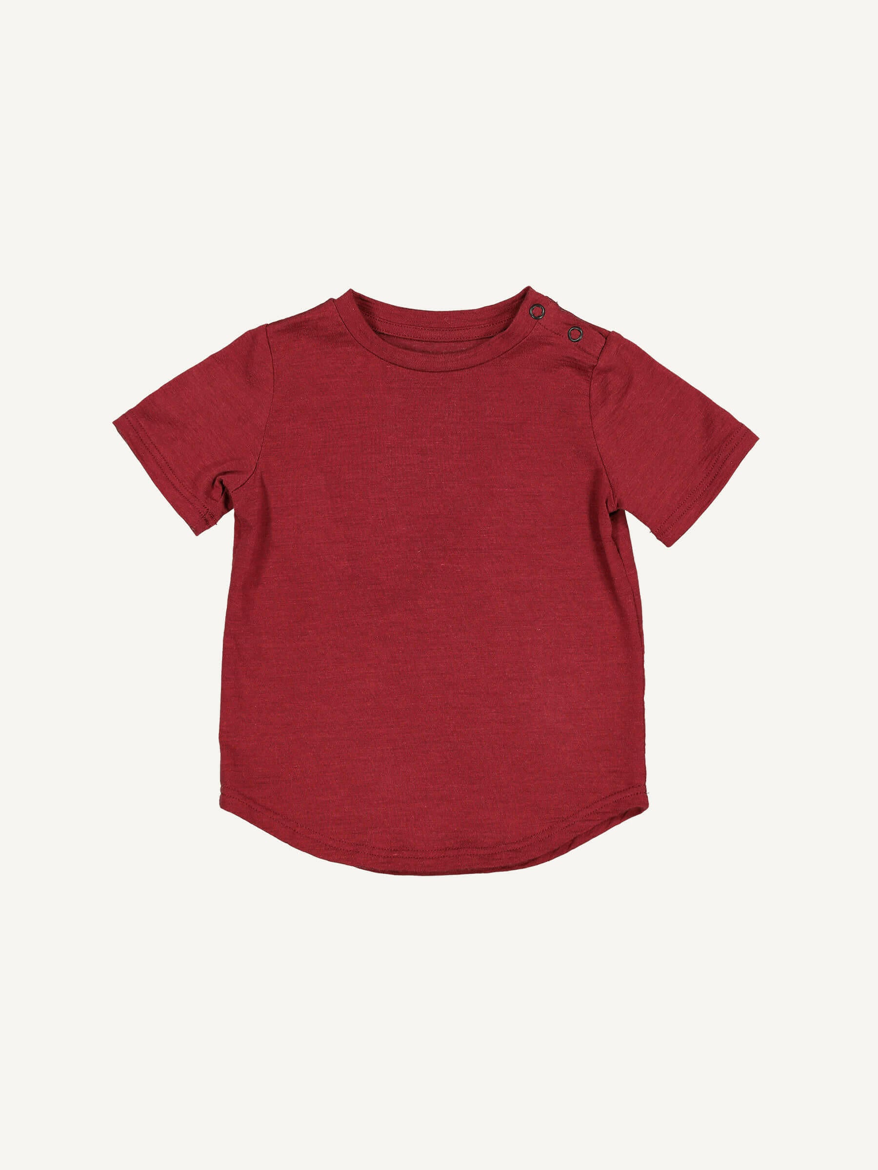 Baby Salus Tee Ruby baby tops Nui Organics 0-3m