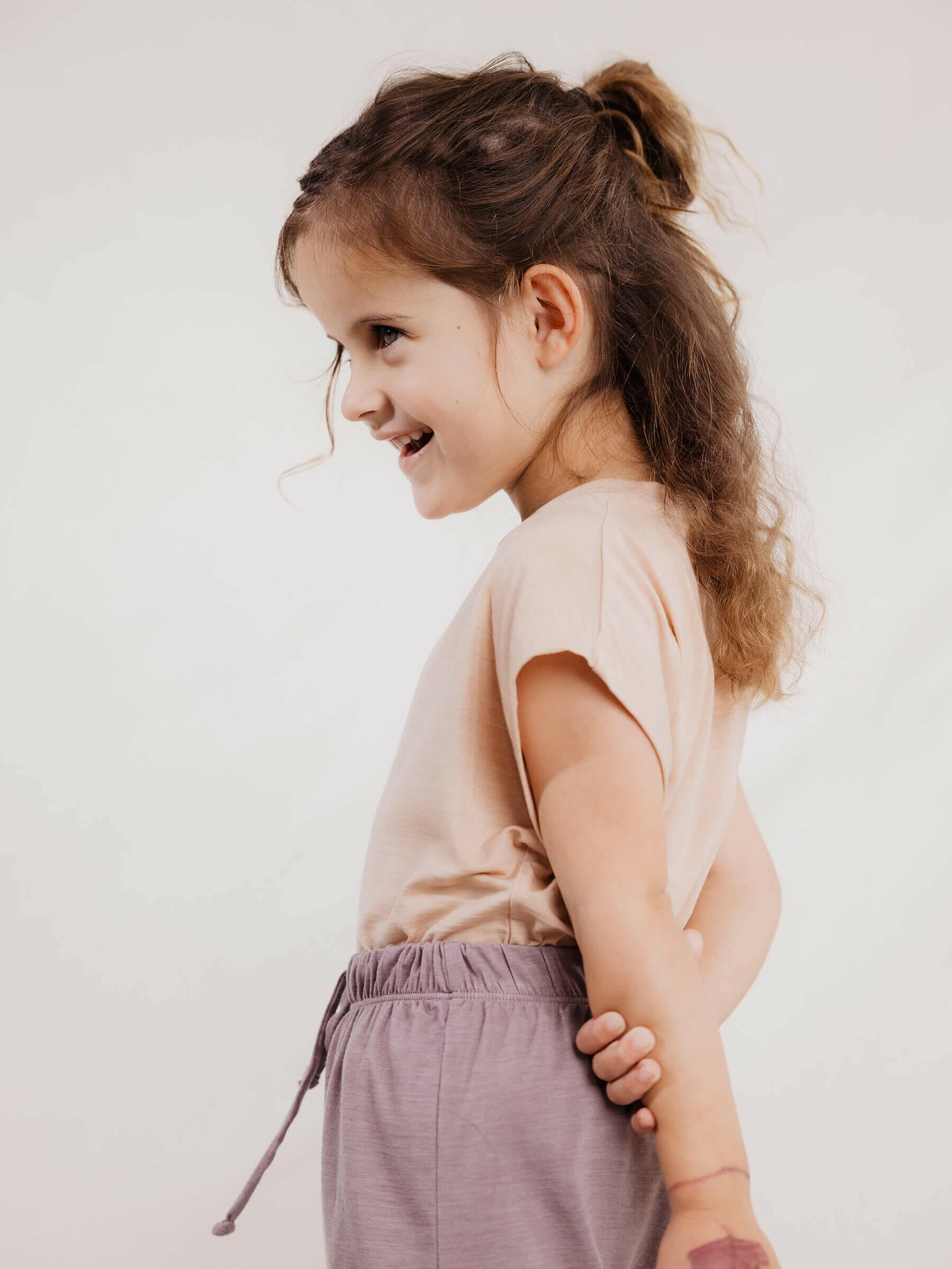 Child Lily Tee Mushroom child tops Nui Organics