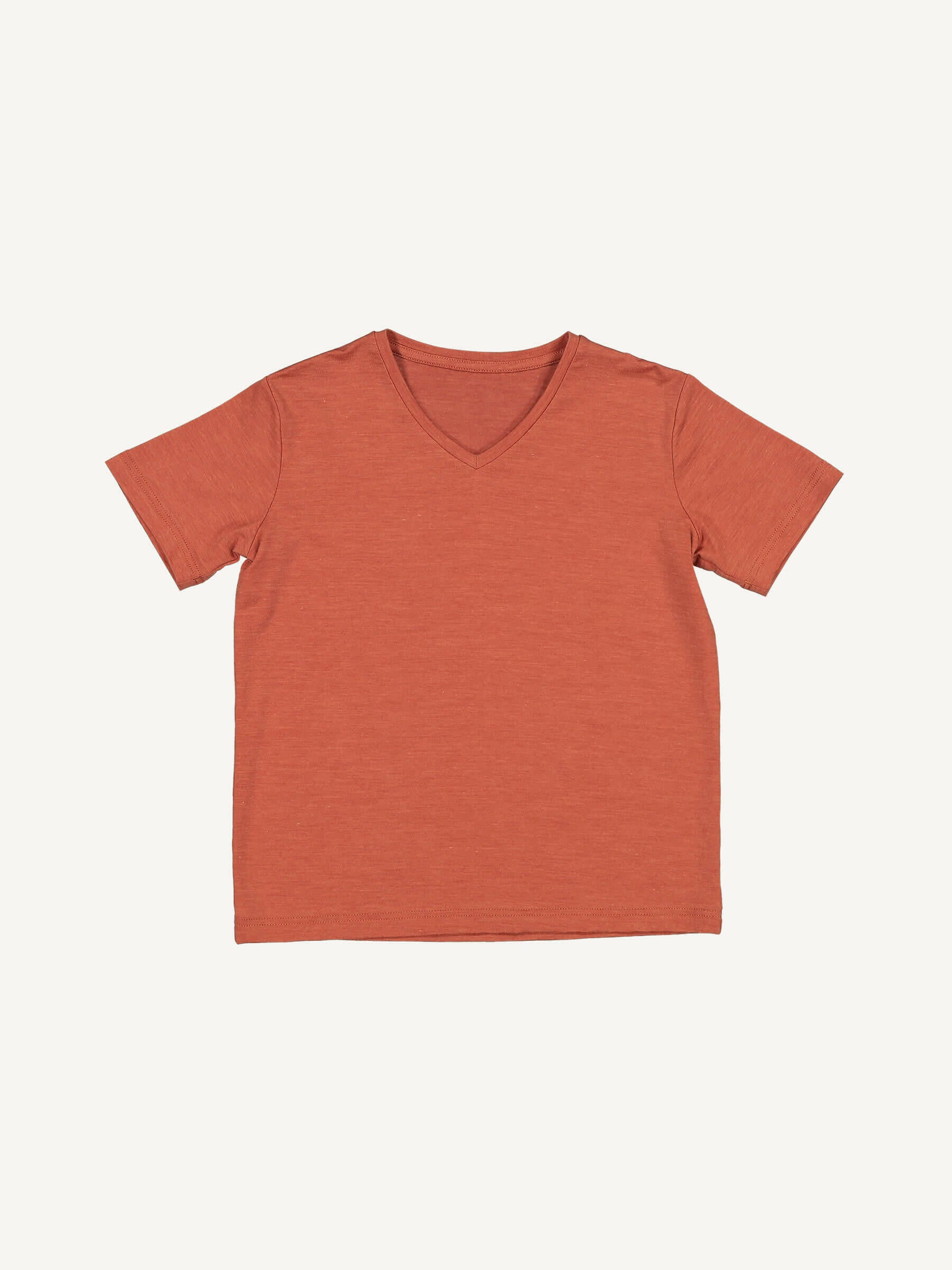 Child Plunge Tee Salmon child tops Nui Organics 2y