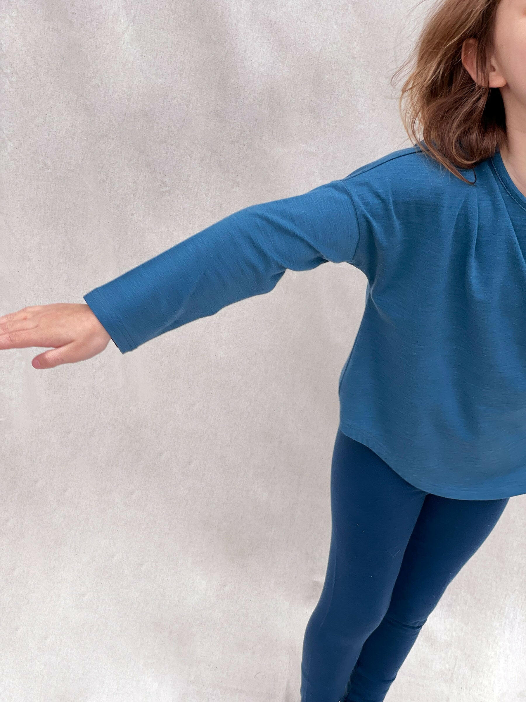 Child Steffi Tee Mallard child tops Nui Organics