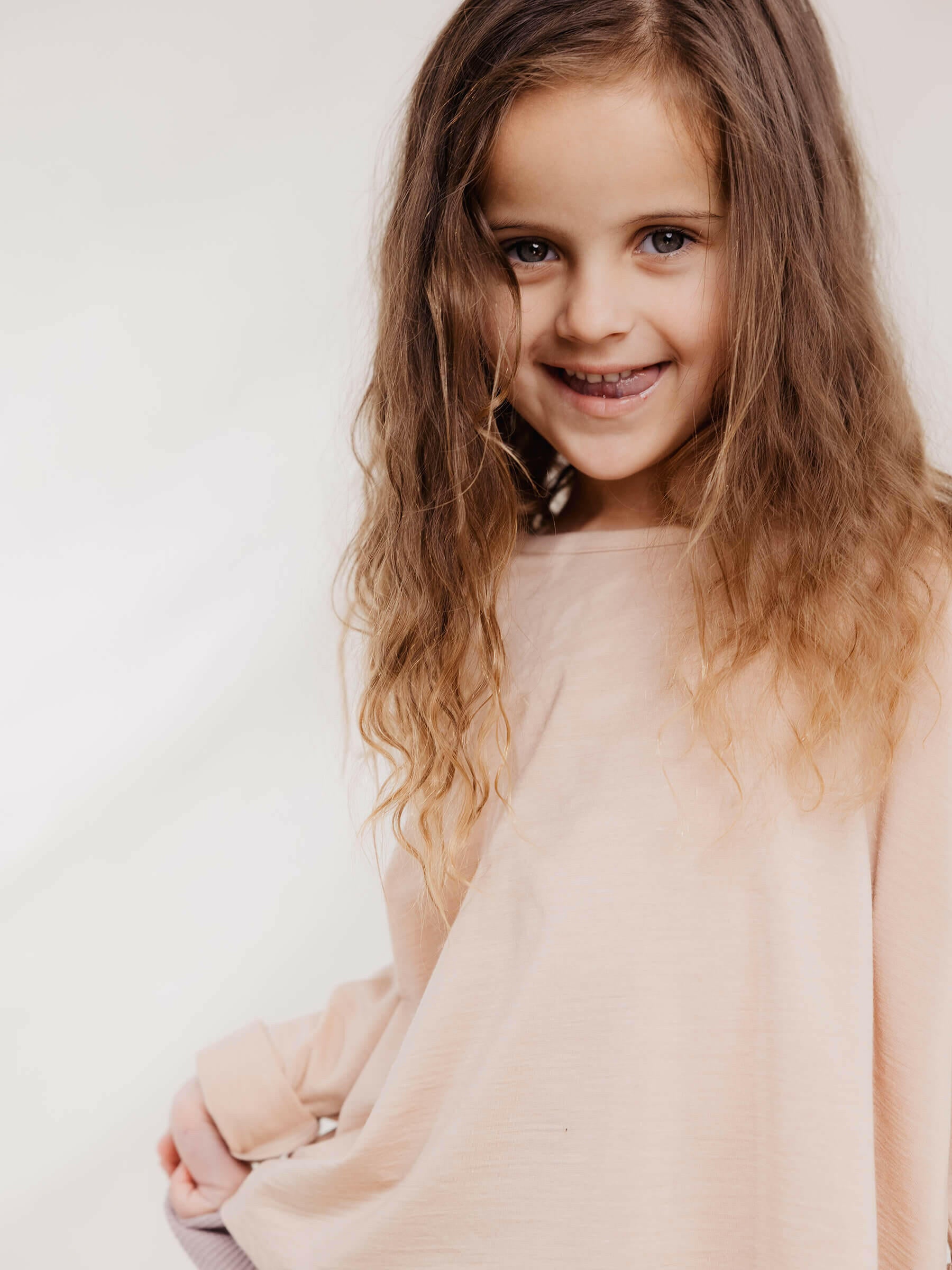 Child Steffi Tee Mushroom child tops Nui Organics