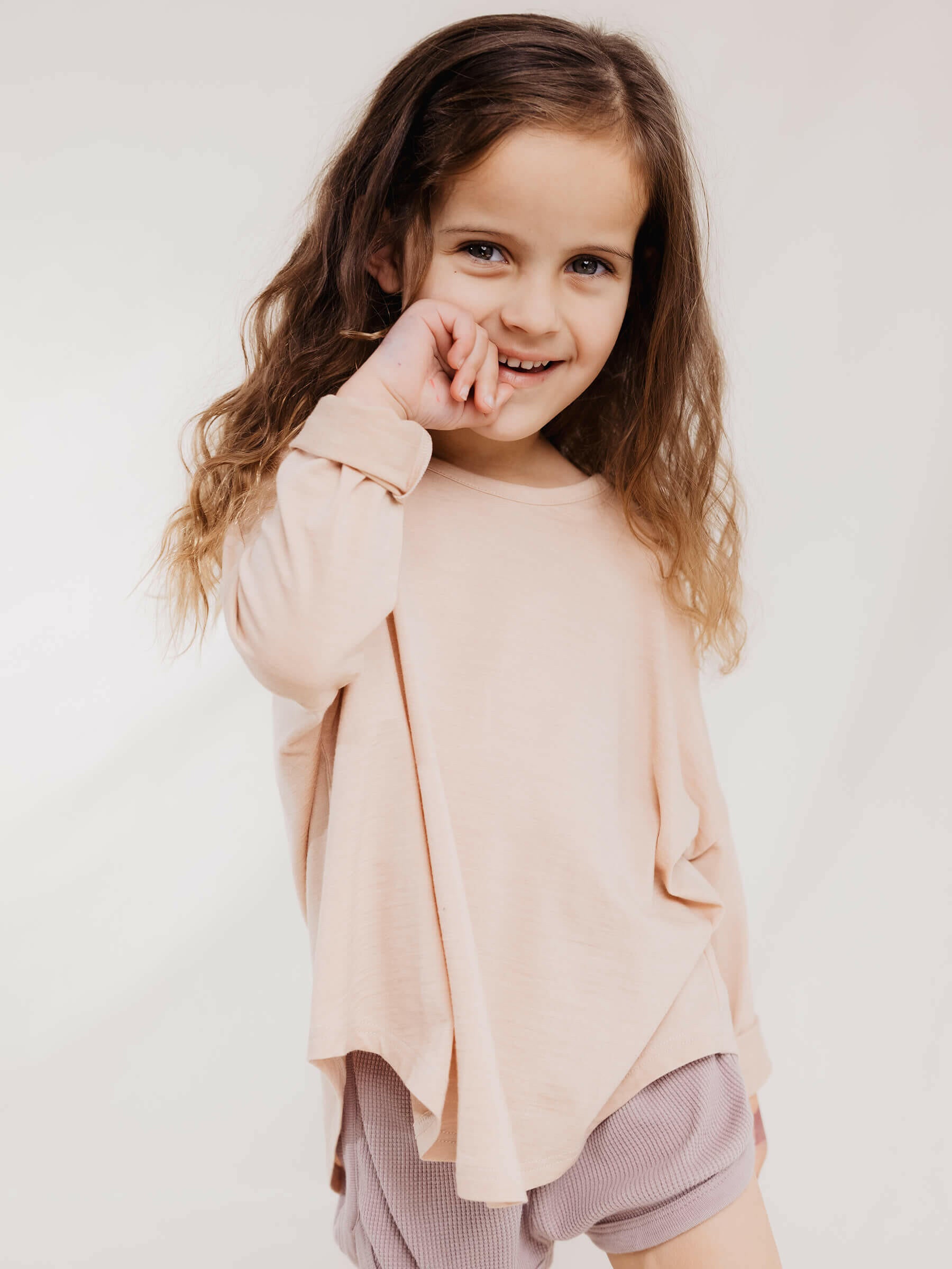 Child Steffi Tee Mushroom child tops Nui Organics