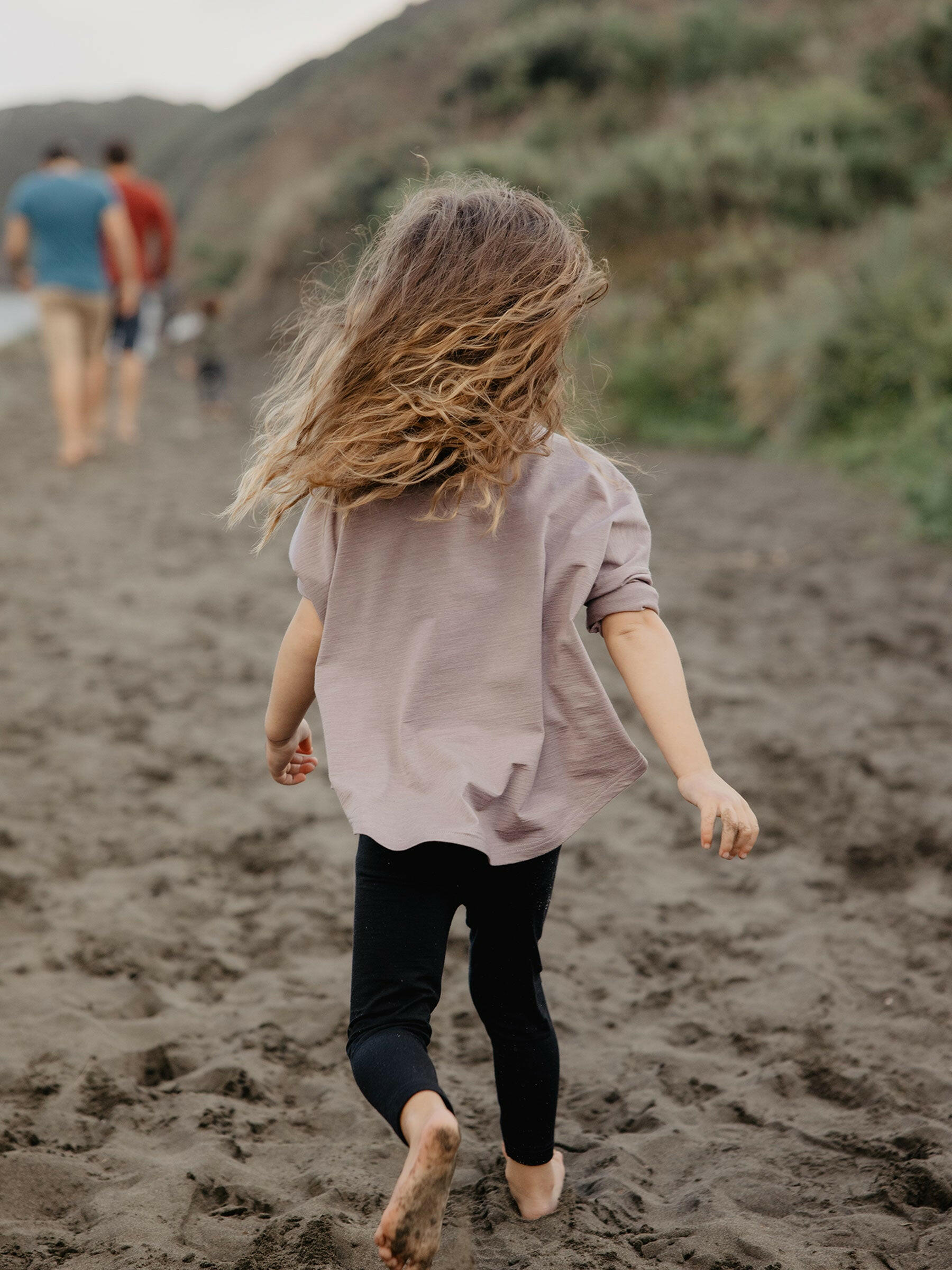 Child Steffi Tee Mauve child tops Nui Organics