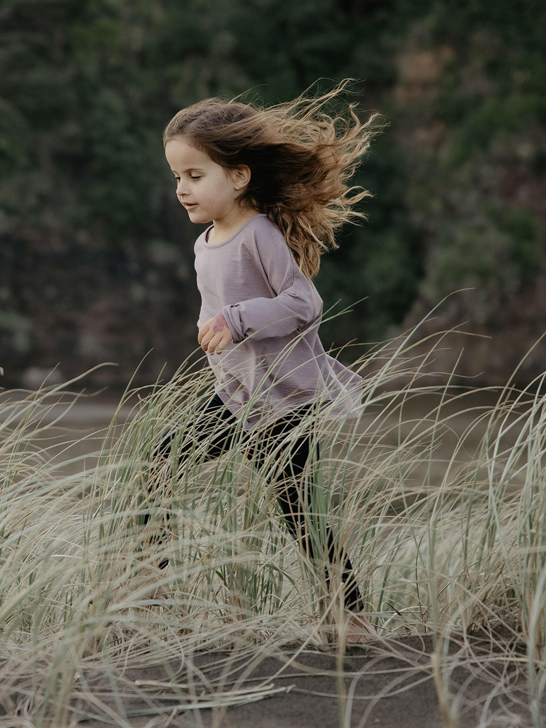 Child Steffi Tee Mauve child tops Nui Organics