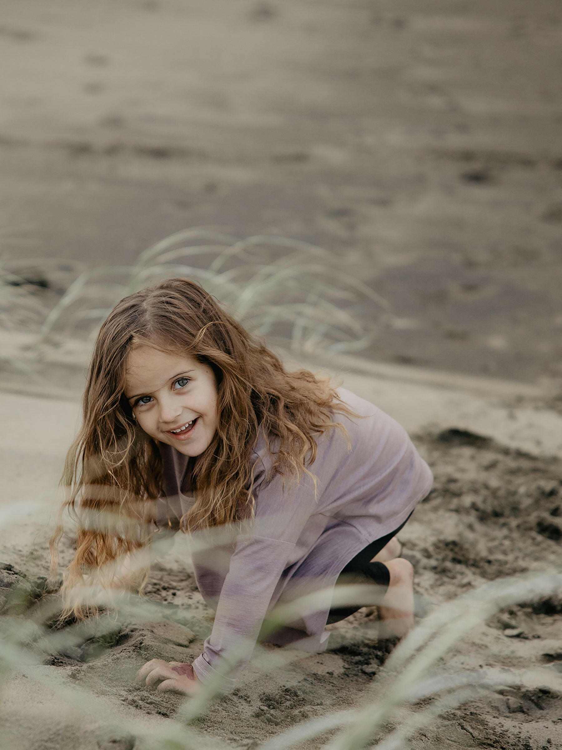 Child Steffi Tee Mauve child tops Nui Organics