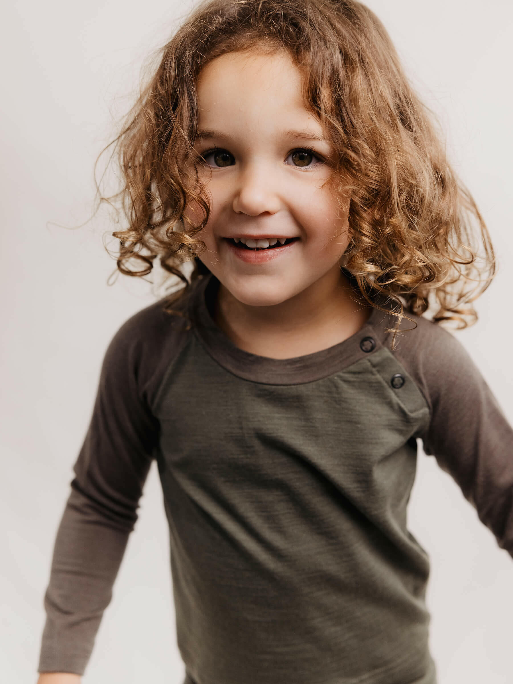 Baby Uncle Al Tee Lichen baby tops Nui Organics