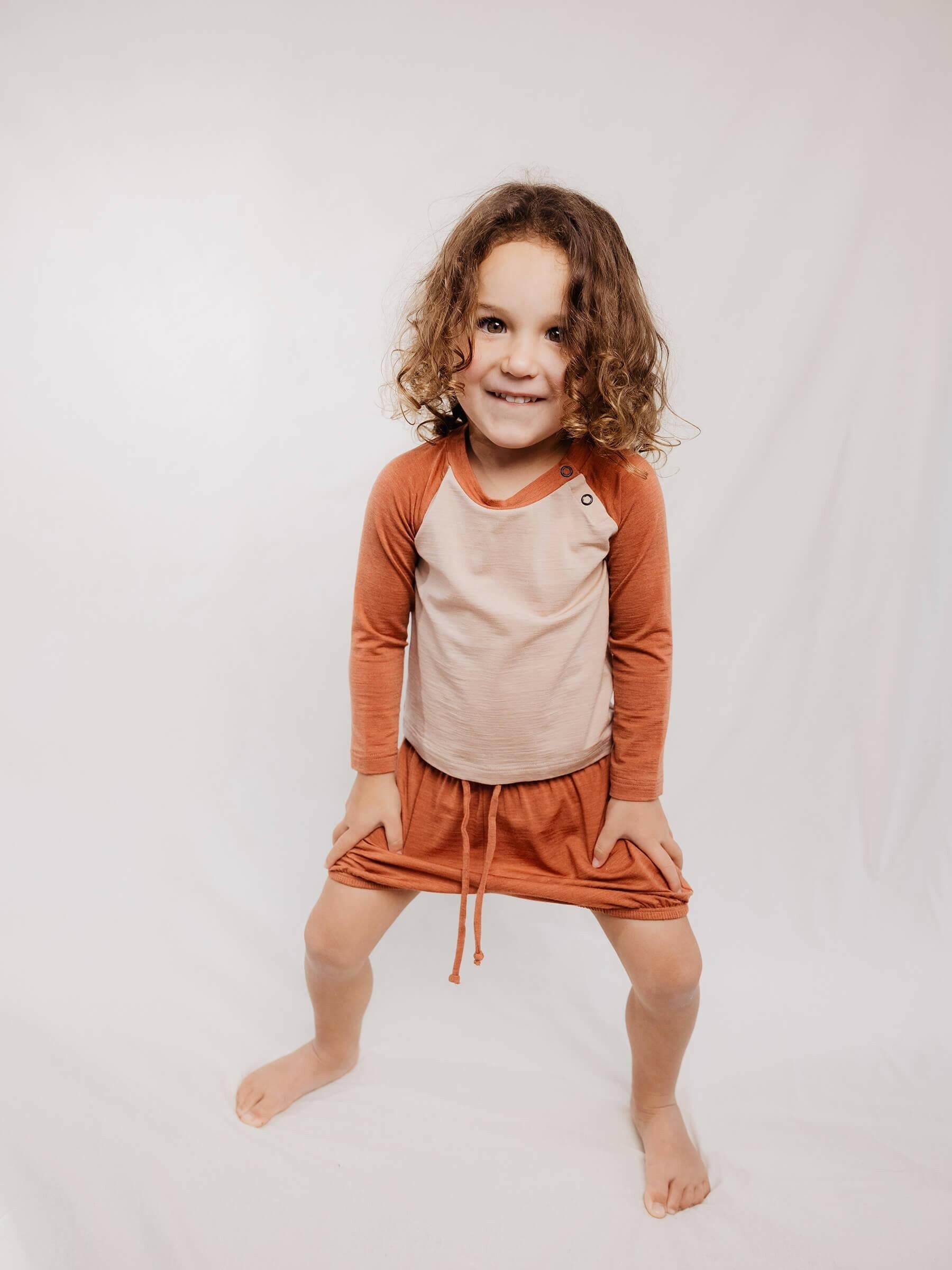 Baby Uncle Al Tee Mushroom baby tops Nui Organics