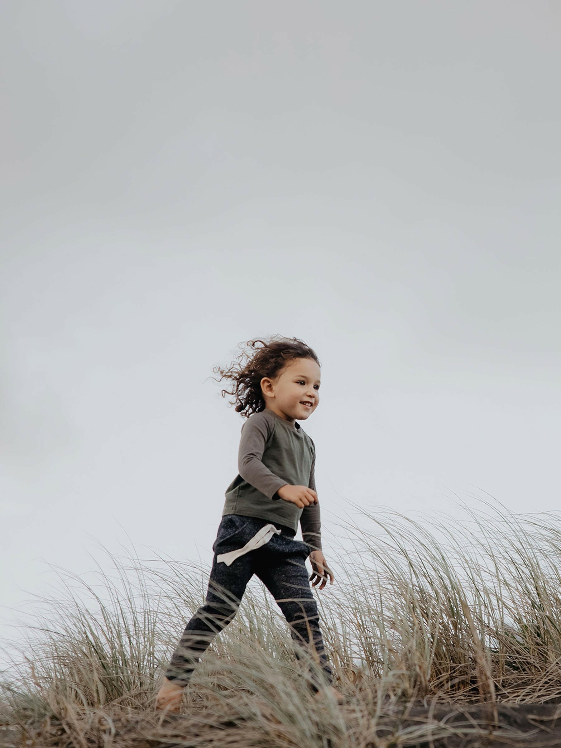 Baby Uncle Al Tee Lichen baby tops Nui Organics