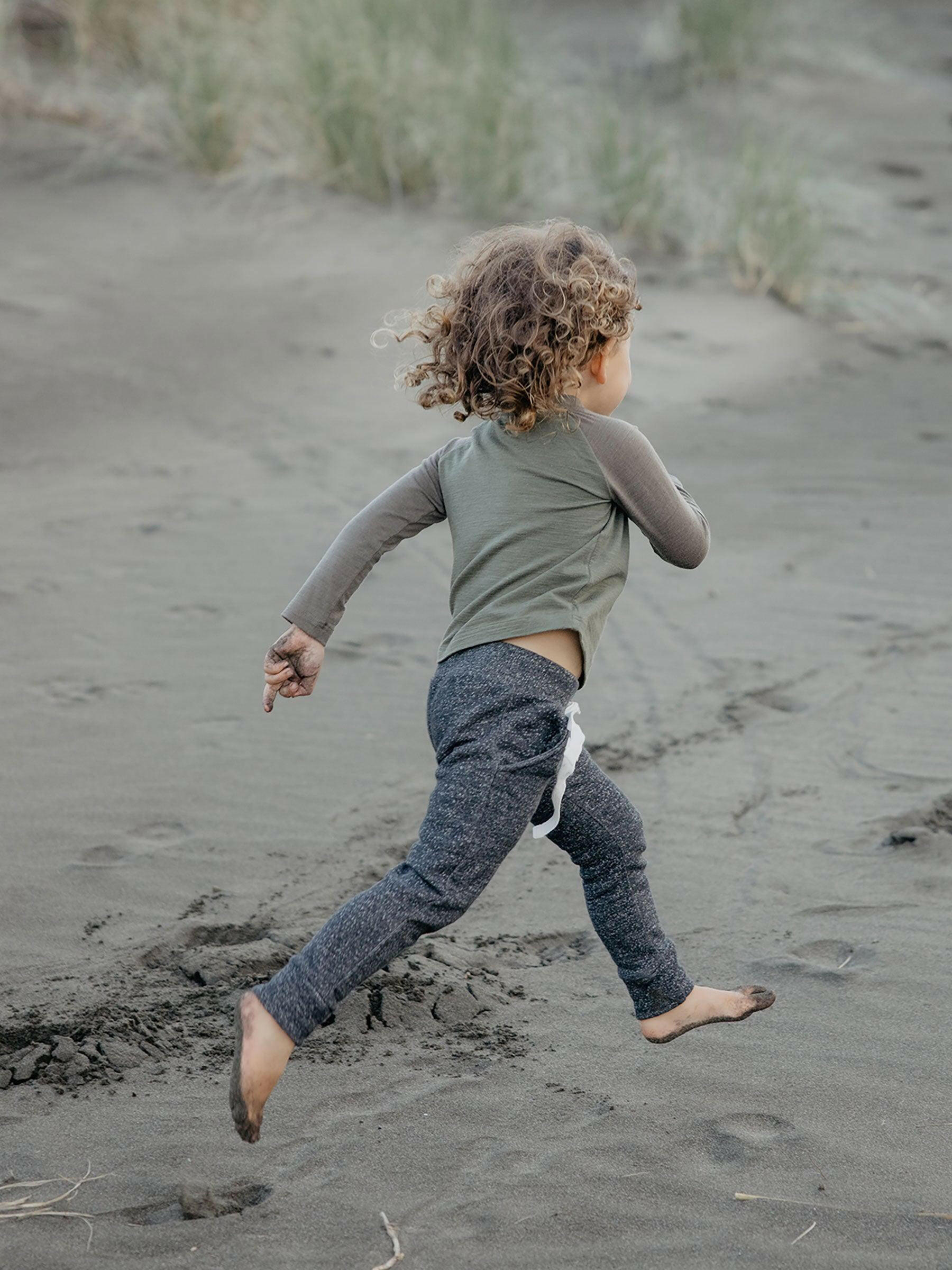 Baby Uncle Al Tee Lichen baby tops Nui Organics