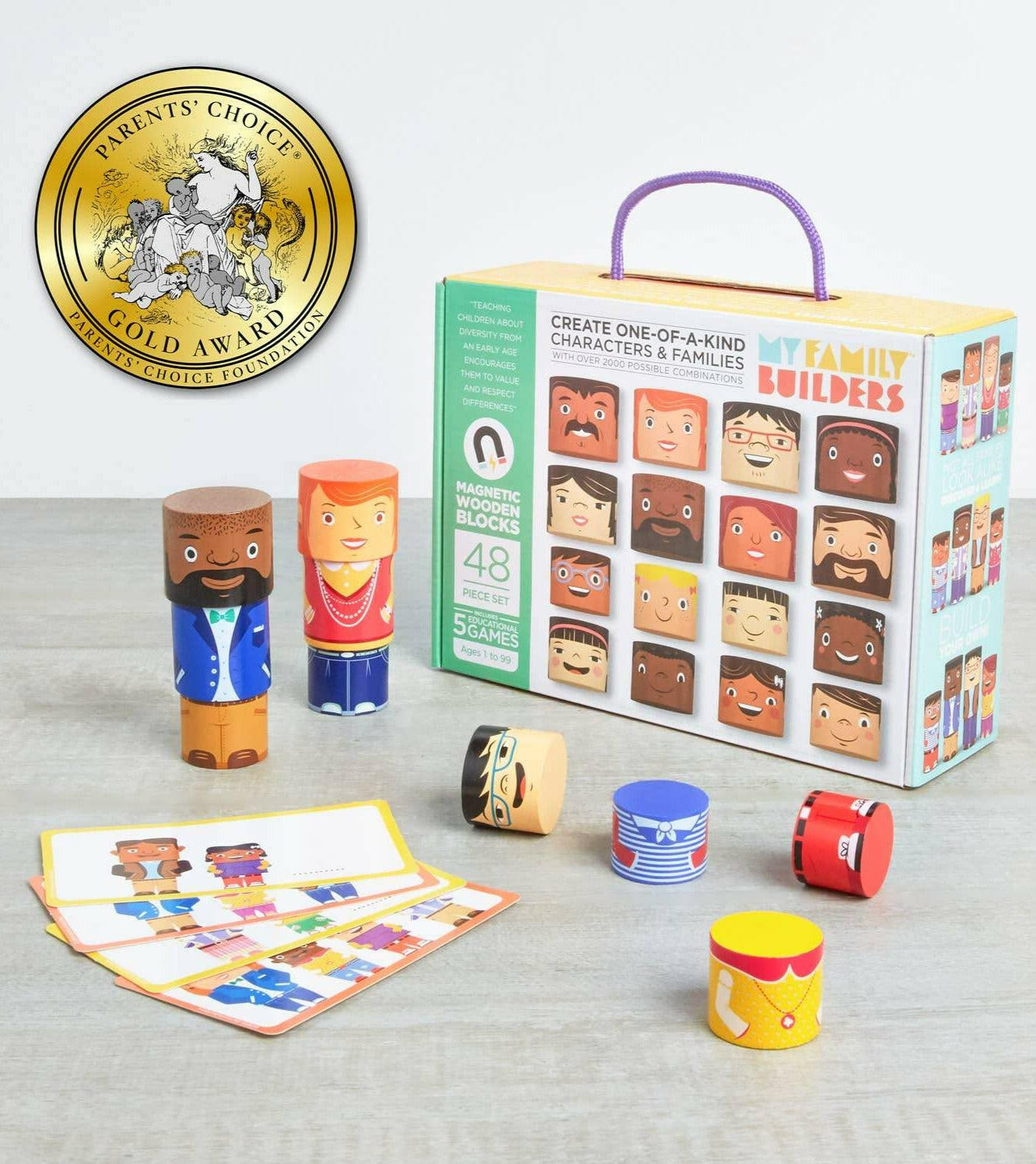 MyFamilyBuilders™ -48 pcs -Toy Set Kids Toys My Family Builders