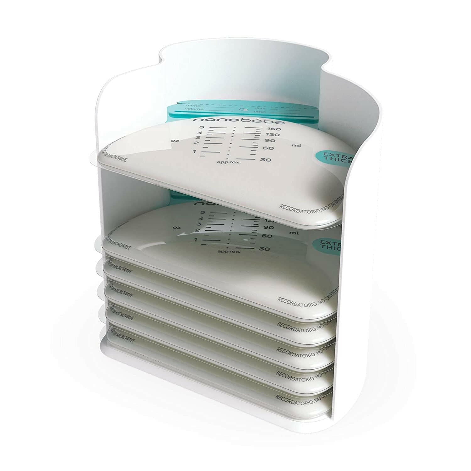 Breast Milk Storage Bags & Organizer Featured Nanobébé US